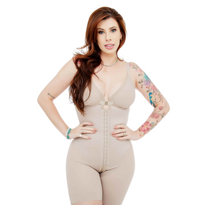 Body Modelador com Shorts Luna Plus Size